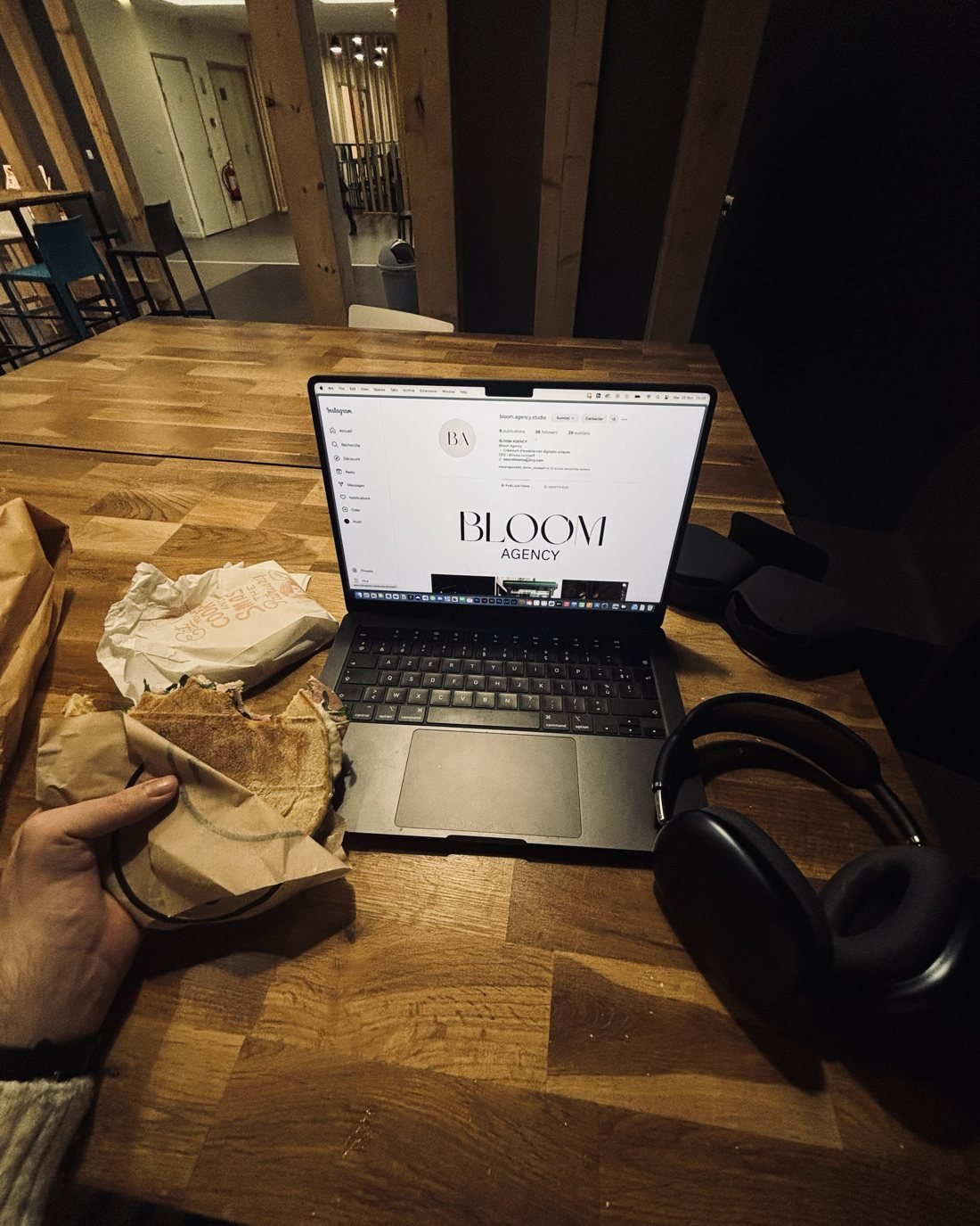 Espace de travail Bloom